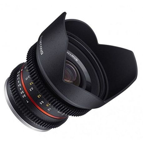 Obiettivo Samyang 12mm T2.2 Cine NCS CS x Fuji Fujifilm X Lens