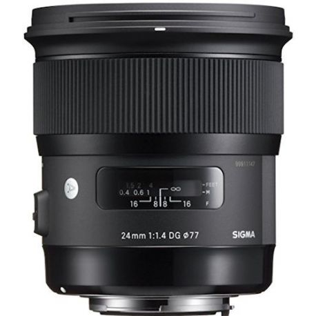 Obiettivo Sigma 24mm F1.4 DG HSM Art per Canon