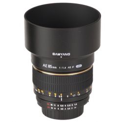 Obiettivo Samyang AE 85mm f/1.4 f1.4 Aspherical IF x Canon