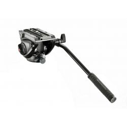 Manfrotto Video Testa video con base piatta, 1 leva fissa MVH500AH