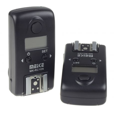 Meike MK-RC10N N1 (Nikon MC-30) Wireless LCD TTL Studio Flash Trigger x Nikon D100 D200 D300 D700 D3 D3S