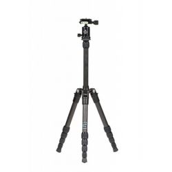 Triopo KIT Treppiedi G130 + Testa KK0S Tripod Treppiede Cavalletto carbonio ultra leggero 5 sezioni
