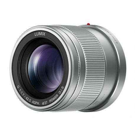 Obiettivo Panasonic Lumix G 42.5mm f/1.7 Asph. O.I.S Silver Lens