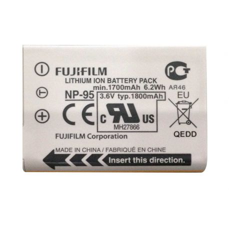 Fuji Fujifilm NP-95 Batteria Originale x X100T X100S X100 X30 X-S1 F31fd