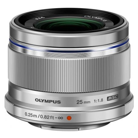 Obiettivo Olympus M.ZUIKO DIGITAL 25mm F1.8 Silver