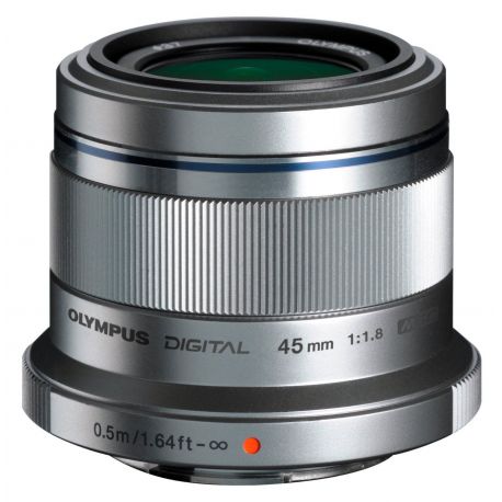 Obiettivo Olympus M.ZUIKO DIGITAL ED 45mm f/1.8 Silver Lens