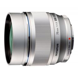 Obiettivo Olympus M.ZUIKO DIGITAL ED 75mm F1.8 Silver Lens