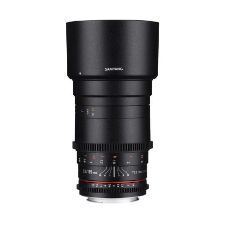 Obiettivo Samyang 135mm T2.2 ED UMC VDSLR Cine x Nikon Lens