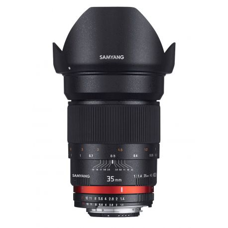 Obiettivo Samyang 35mm f/1.4 AS UMC x Micro Quattro Terzi Lens