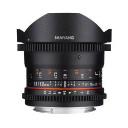 Obiettivo Samyang 12mm T3.1 VDSLR ED AS NCS Fisheye x Pentax Lens