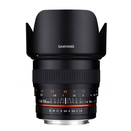Obiettivo Samyang 50mm f/1.4 AS UMC x Sony A-Mount Lens