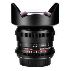 Obiettivo Samyang 14mm T3.1 ED AS IF UMC x Micro Quattro Terzi VDSLR Video