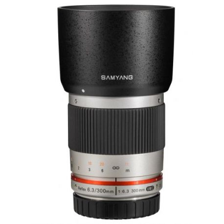 Obiettivo Samyang 300mm f/6.3 ED UMC ES x Canon EOS M Argento