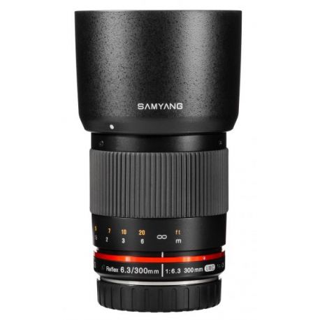 Obiettivo Samyang 300mm f/6.3 ED UMC ES x Fujifilm Fuji X Nero