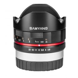 Obiettivo Samyang 8mm f/2.8 UMC Fish-eye x Samsung NX Nero