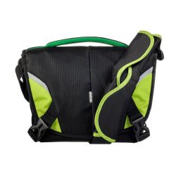 Genesis Boston Borsa Custodia Tracolla Bag Nero/Lime