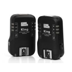 Pixel King Wireless TTL Flash Trigger set trasmettitore + ricevitore per Sony