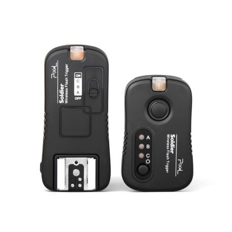 Pixel Soldier TF-374 Wireless Flashgun Trigger Flash per Olympus e Panasonic