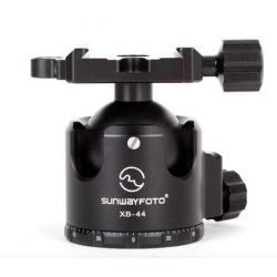 Sunwayfoto XB-44 Testa per treppiedi con Screw Knob Clamp
