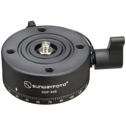 Sunwayfoto DDP-64S Indexing Rotator testa panoramica treppiedi