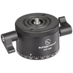 Sunwayfoto DDP-64M Indexing Rotator testa panoramica treppiedi