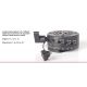 Sunwayfoto DDP-64SX Indexing Rotator testa panoramica treppiedi con piastra Arca-Mounting