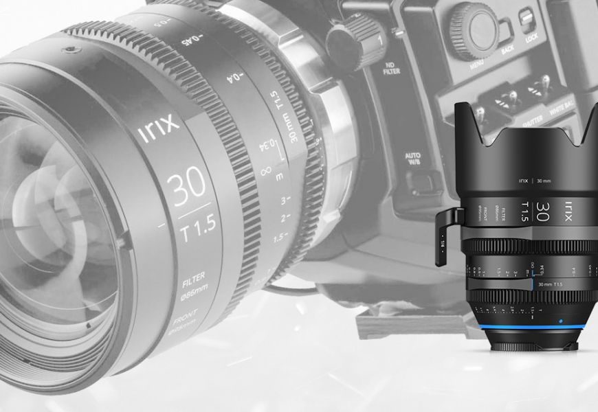 Irix Cine 30mm T1.5, l’obiettivo cinematografico full frame Ultra HD 8K
